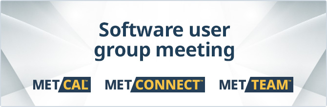 Fluke Calibration Software User Group Meetings